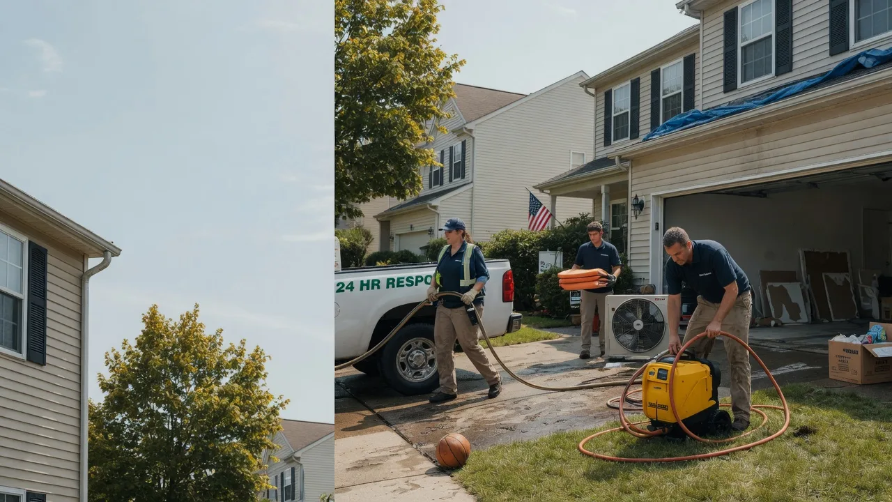 Emergency Water Damage Restoration in Four States, WV near me